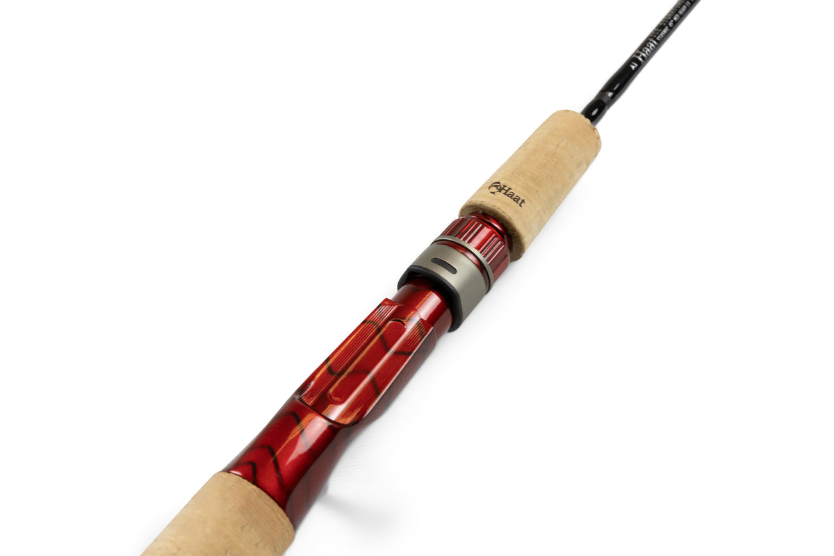 baitcaster rod medium light Level Rods Rake Series Spinning Rods Blank exposure allows your trigger finger to be in direct contact with the blank for maximum sensitivity to strikes 45" Medium-Light Casting Ice Fishing