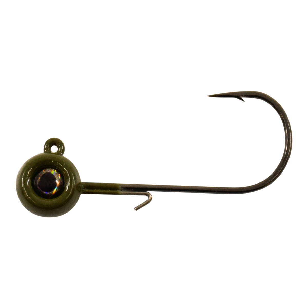 Olive Green Tungsten Live Eye Jig Head Haat Fishing olive-green-tungsten-live-eye-jig-head-haat-fishing